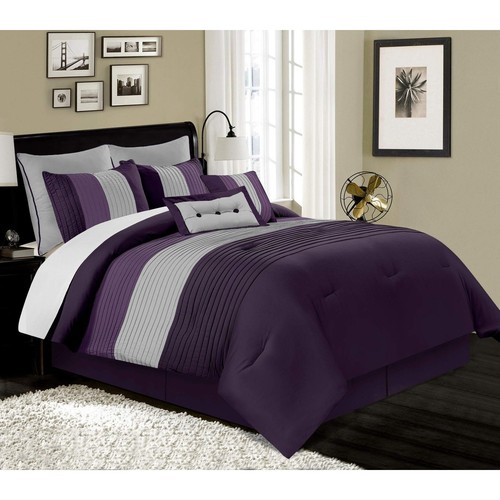 Loft piece striped comforter - loft, 8-piece