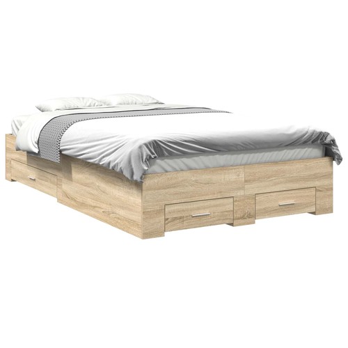 Vidaxl bed frame with drawer - bed,