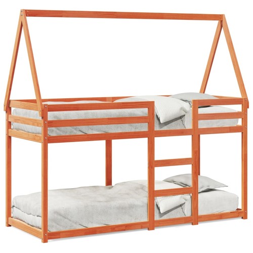 Bunk bed with roof kids - kids, twin
