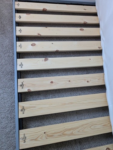 Low loft bed headboard - low, (no