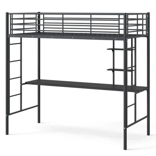 Costway loft bed with - costway,
