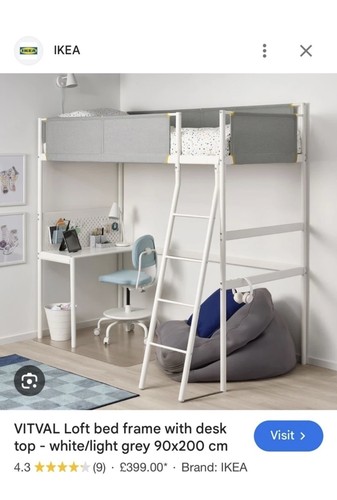 Ikea smastad white loft - smastad,