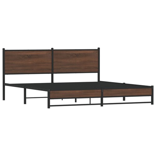 Metal bed frame - bed, headboard