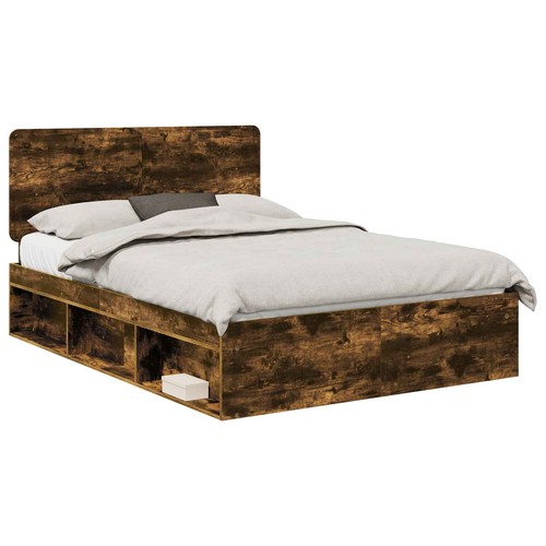 Bed frame with headboard solid - frame,