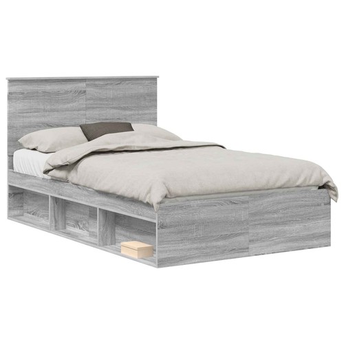 Bed frame with headboard solid - bed,
