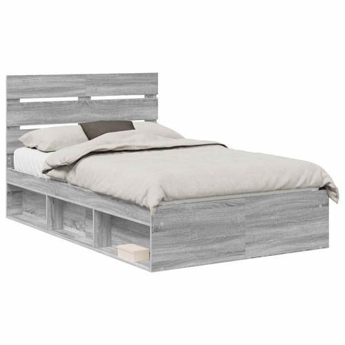 Bed frame with headboard solid - bed,