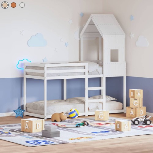 Bunk bed without mattress loft - mattress,