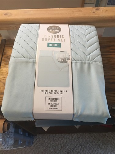 Double duvet set with two - double,
