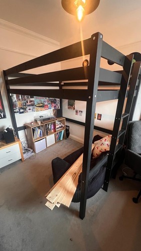 Double bed frame low loft - low,