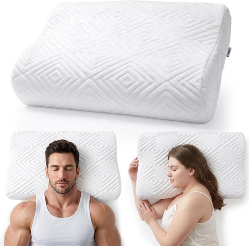 High loft memory foam pillow - high,