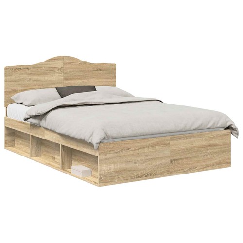 Bed frame with headboard solid - frame,