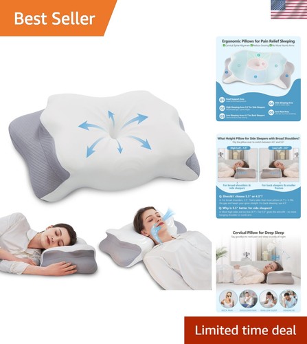 Cervical pillow for neck pain - for,