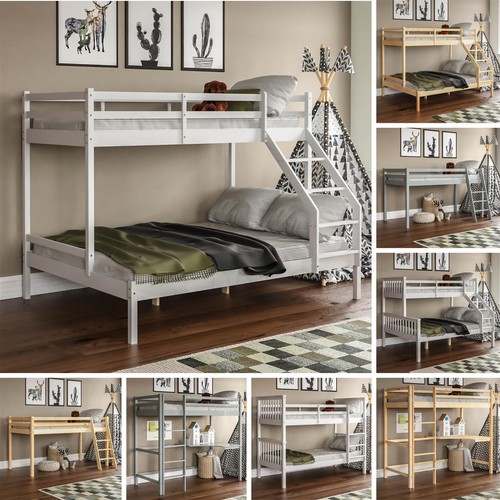 Bunk bed triple sleeper loft - bunk,