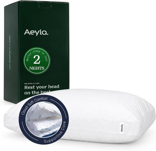 Aeyla dual pillow - pillow, side